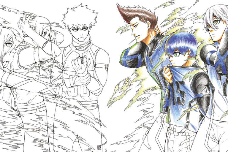 ¡IVREA publicará BLUE LOCK: COLORING BOOK!